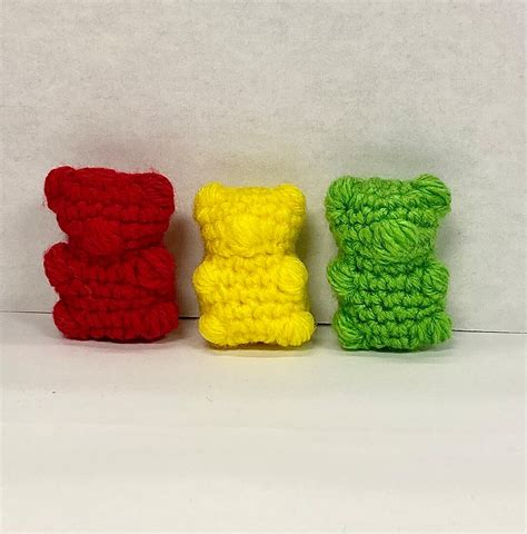 Crochet Gummy Bear Etsy