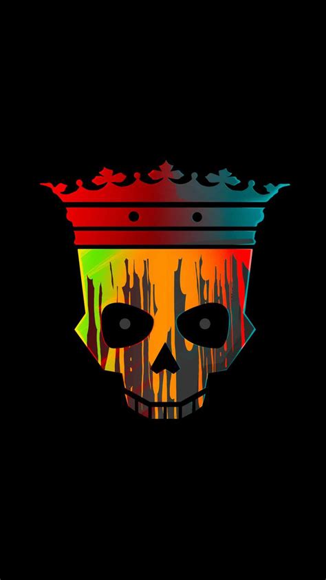 Skull King Art Iphone Wallpaper King Art Iphone Wallpaper Images