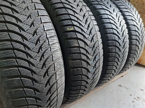 Купить зимние шины б у Michelin Alpin А4 205 60 R16 20 в Киеве Shina