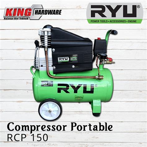 Jual Compressor Portable Ryu Rcp Hp L Shopee Indonesia