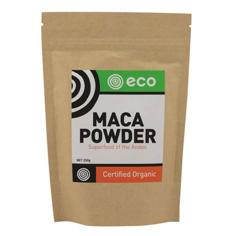 Eco Food Certified Organic Raw Maca Powder 250 G I Sassy Organics