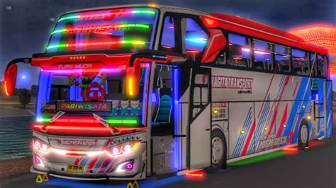 Kodename Bussid Terbaru Xhd To Jb New Acc Strobo Tumpuk Youtube