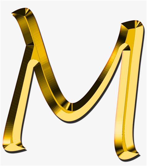 Capital Letter M - Letter M Gold Png - 1271x1280 PNG Download - PNGkit