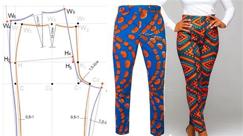 Detailed How To Make Women Trouser Pant Pattern Drafting Female Trouser Women Trousers