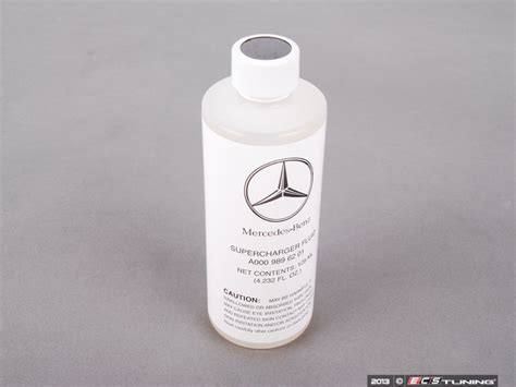 Mercedes benz supercharger oil