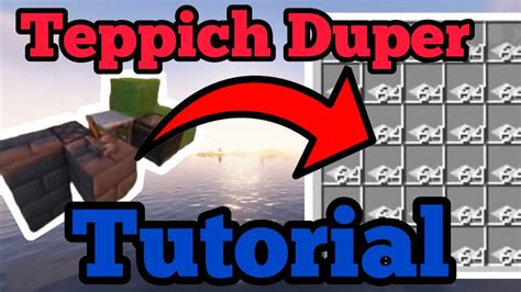 Teppich Duper Tutorial Minecraft Tutorial Deutsch Youtube