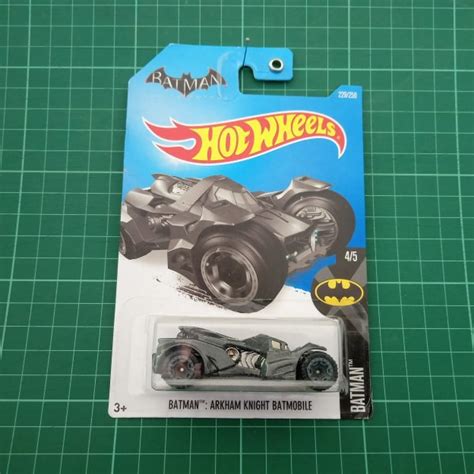 Jual Hot Wheels Hotwheels Batman Arkham Knight Batmobile 2016 DHT18 Card Bolong Shopee Indonesia