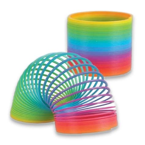 Rainbow Magic Slinky Spring Toy For Kids Multicolor