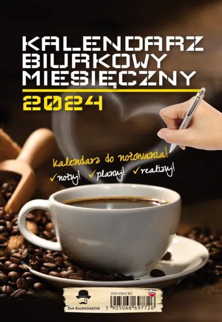 Polnischer Kalender Polski Kalendarz Biurkowy Pionowy A