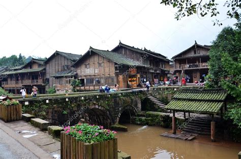 Ancient Chinese village — Stock Photo © kimren #13200211