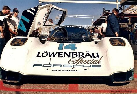 Al Holbert Lowenbrau Porsche Motorsport Classic Race Cars