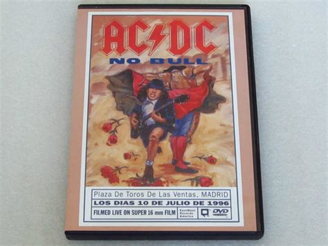 AC DC No Bull Live Plaza De Toros Madrid 2001 DVD 9 DVD