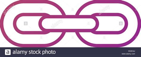 Chain Links Connection Strong Hyperllink Icon Business Concept Stock