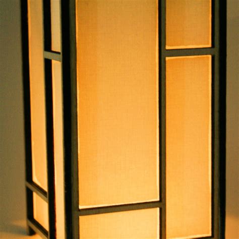 Shoji Lamp Etsy