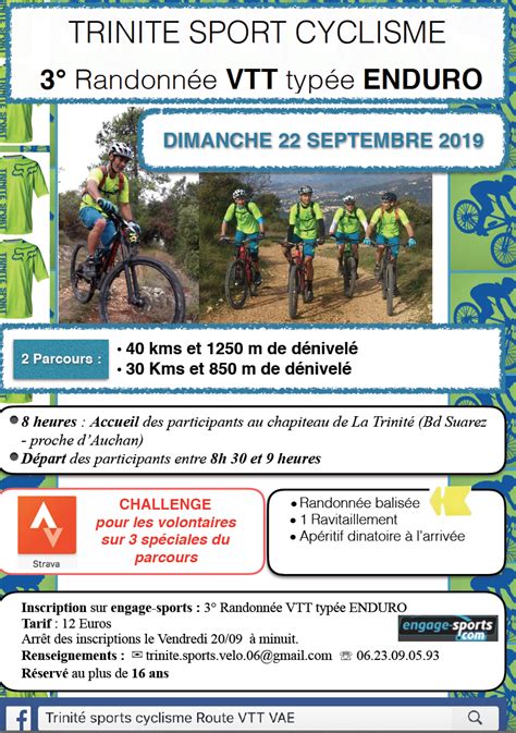 Engage Sports Vtt Rando Enduro De La Trinit Vtt Les Participants