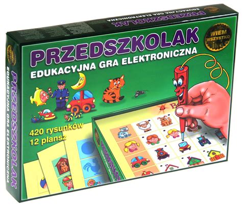 Przedszkolak Gra Elektroniczna Sklep GryPlanszowe Pl Gry Dla