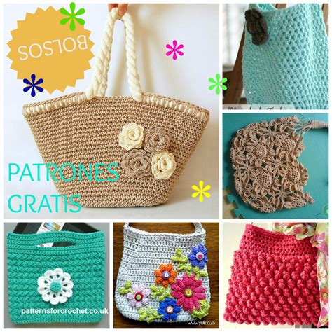 La Magia Del Crochet Bolsos De Primavera Verano