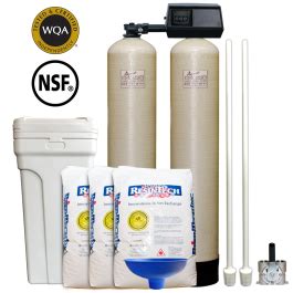 Grain Twin Demand Water Softener System With Two X Tanks