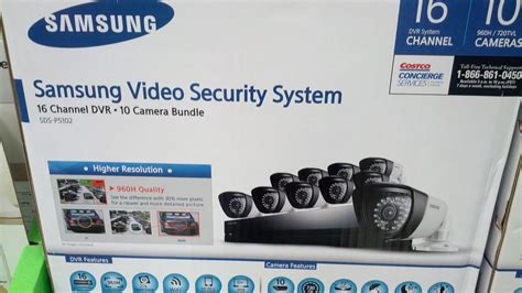 Samsung Sds P5102 Video Security And Surveillance System Costco Weekender