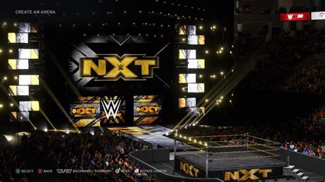 NXT Arena That Will Be Replacing RAW In My Universe Available On 2K20