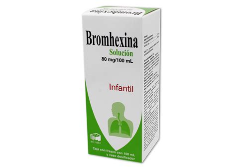 Bromhexina Inf 1 Susp 80mg 100 Ml Lv