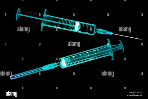 Syringes Two Hypodermic Syringes Each Of Milli Litre Capacity Each