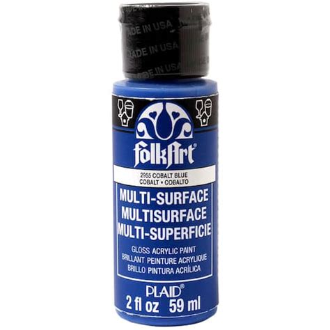 12 Pack Folkart® Multi Surface Satin Acrylic Paint 2oz Michaels