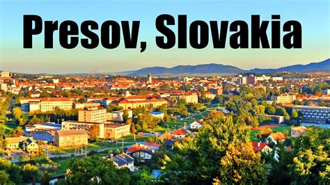 Presov, Slovakia - tourist attractions and things to do - YouTube