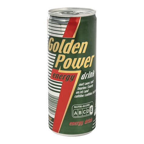 Boisson Nergisante Golden Power Bon March Chez Aldi