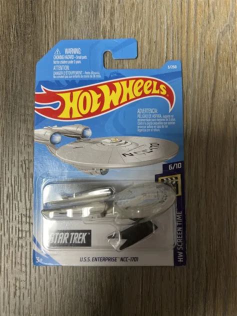 HOT WHEELS 2022 Screen Time U S S Enterprise NCC 1701 Star Trek 6 10 3 250 EUR 6 70 PicClick IT