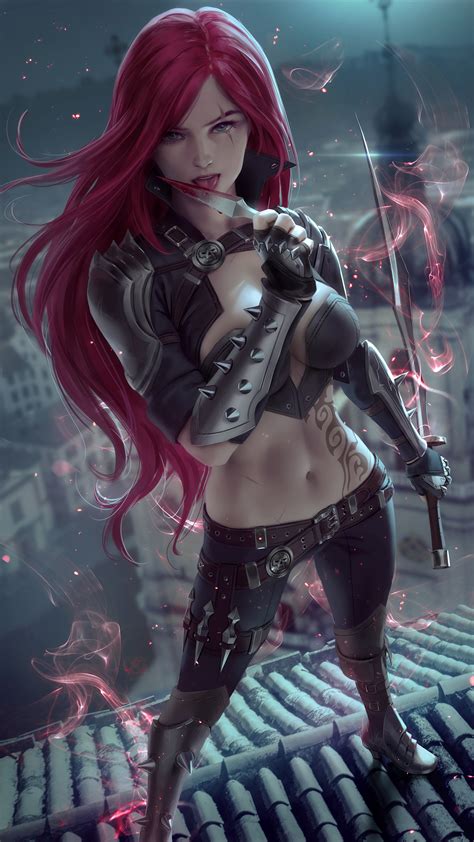 2160x3840 Redhead Fantasy Warrior Girl With Sword 4k Sony Xperia X Xz