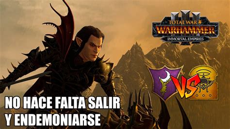 No Salgan A Endemoniarse Total War Warhammer Batalla Elfos