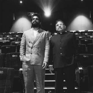 Allu Arjun shares a monochromatic photo with his dad Allu Aravind on ...