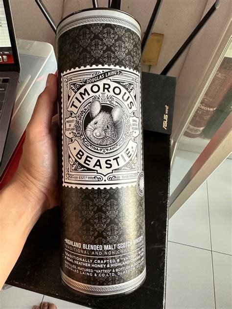 Timorous Beastie Highland Blended Malt Scotch Whisky Food Drinks