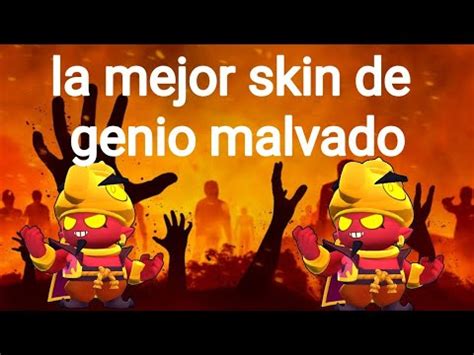 Brawl Stars Genio Malvado Es Mejor Que Samurai Oscuro Youtube