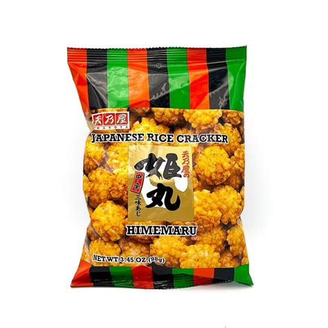 Amanoya Kabukiage Himemaru Medium Spicy Japanese Rice Crackers