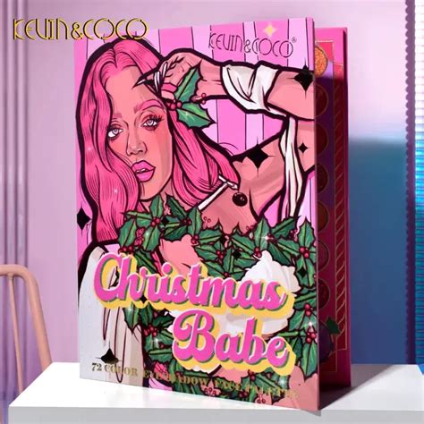 Kevin And Coco Paleta De Sombras De 72 Tonos Christmas Babe ABC