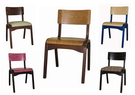 Holsag Carlo Wood Stacking Chair Stacking Chairs By Braniff Barstools