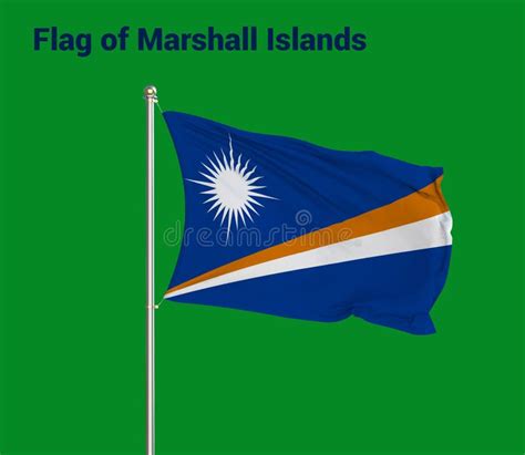 Flag Of Marshall Islands Marshall Islands Flag National Flag Of