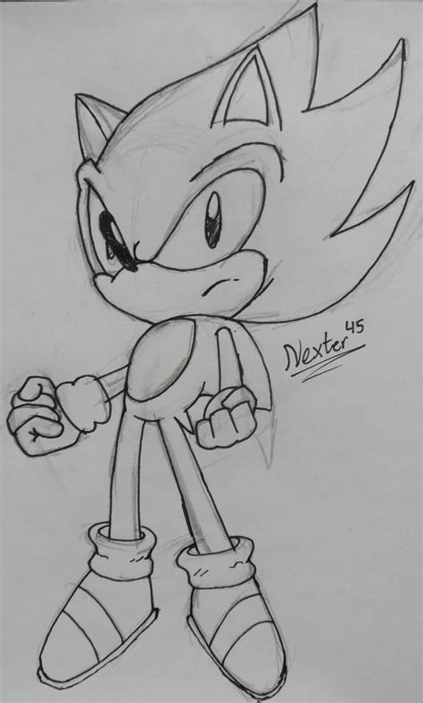 Super Sonic By Nexter45 On Deviantart