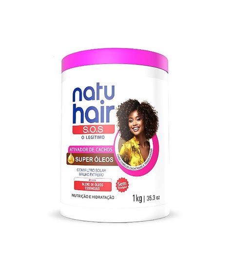 Ativador de Cachos NatuHair SOS Super Óleos 1Kg NatuHair Cosméticos