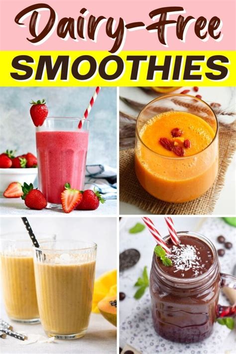 23 Best Dairy Free Smoothies Insanely Good