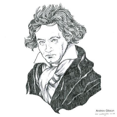 Beethoven Drawing At Explore Collection Of