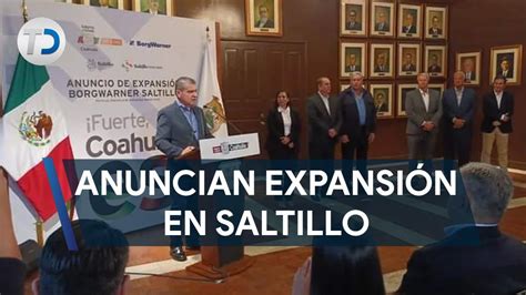 Borgwarner Invertir Millones De D Lares En Saltillo Youtube