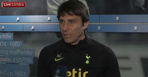 Tottenham Milan Conte Ora sto bene il Milan è sempre il Milan