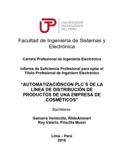 Resultados RESULTADOS Y CONCLUSIONES Automatización con PLCs de la