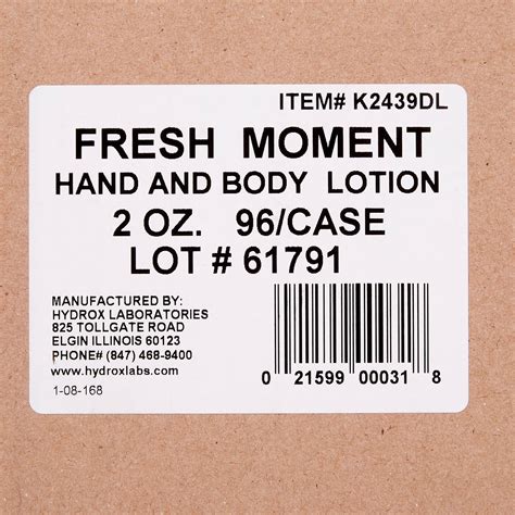 Mckesson Hand And Body Moisturizer Lotion Scented 2 Oz Bottle