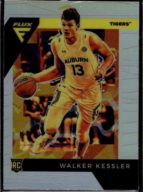 Panini Chronicles Draft Picks Walker Kessler Flux Silver Ebay