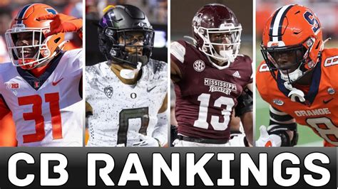 Ranking The Top 10 Cornerbacks In The 2023 Nfl Draft Youtube