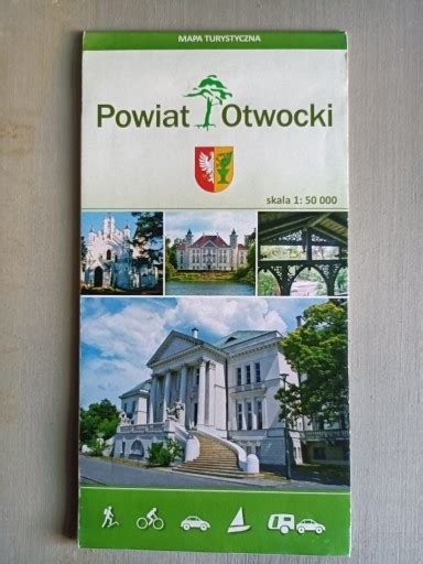 Powiat Otwocki Mapa Turystyczna Otwock Kup Teraz Na Allegro Lokalnie